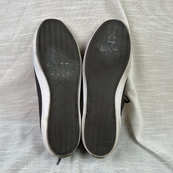 Lacost Mens Cresion Synth Premium Lace Up Trainers Sneakers Grey & Green Size 12 - Picture 6 of 6